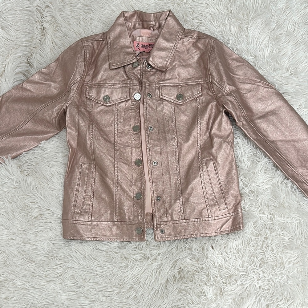 Lauren Conrad Metallic Pink Jacket
